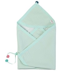 hwamo baby 3層紗夏日包巾