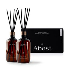 ABEST 室內擴香瓶, 2瓶, Sandalwood, 500ml
