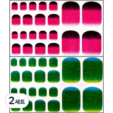 PARTY COSTUME 足部美甲貼紙組, Y5565, Y5566, 2套