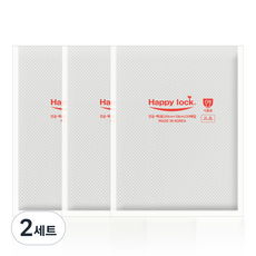 해피락 진공포장지 중형 파우치 60p 세트, 2세트