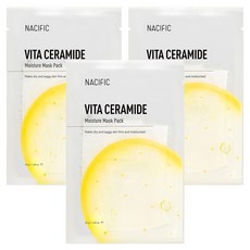 네시픽 비타 세라마이드 모이스처 마스크팩, 1개입, 3개