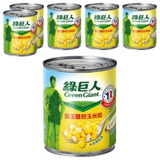 Green Giant 綠巨人 金玉雙色玉米粒, 198g, 6罐