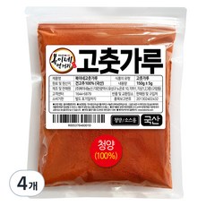 복이네먹거리 국산청양 고춧가루 아주매운맛 소스용, 150g, 4개