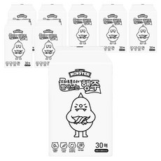 Sweet Monster可水洗抹布 補充型, 30入, 8個