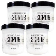 ESTESOPHY 伊蘭鹽皂身體磨砂膏, 1kg, 4個