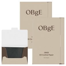 OBgE 오일 컨트롤 페이퍼, 2개, 50개입