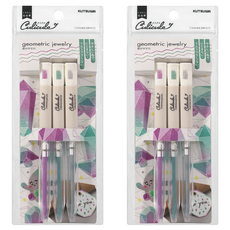 KUTSUWA Culiculu 旋轉色鉛筆組 幾何學, 3色, 2組