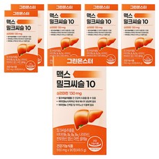 그린몬스터 맥스 밀크씨슬 10 3개월분, 90정, 6개