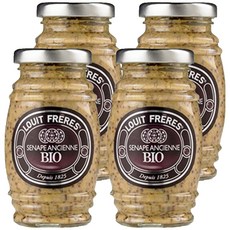 LOUIT FRERES 路易斐烈 全麥芥末醬, 130g, 4個
