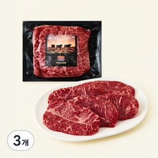 미국산 프라임 부채살 구이용 (냉장), 600g, 3개
