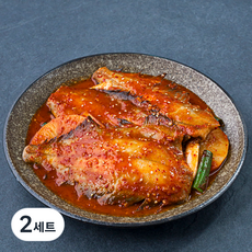 아라보감 국산 두절 가자미 300g + 양념 120g 세트, 2세트