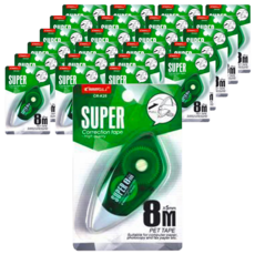 長立文具 Super 滾輪修正帶 8公尺, 一組6個, 顏色隨機, 24個