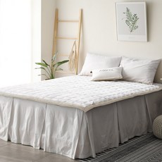 포그나미 몽글몽글 볼륨 극세사 패드, 화이트