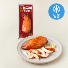 굽네 오븐구이 통닭가슴살 매콤바베큐 (냉동), 110g, 1개입, 1개