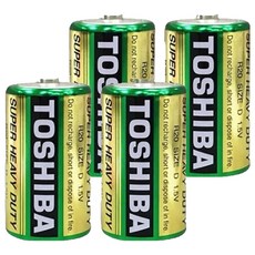 TOSHIBA 東芝 台灣公司貨 環保1號電池, 2顆, 2組