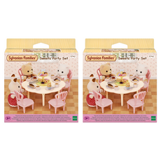 EPOCH Sylvanian Families 森林家族 5742 拿鐵咖啡甜蜜派對公仔套組, 2套