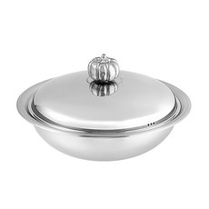 finn ilo 電磁爐用 Gourmet Comfort Pot 火鍋 + 南瓜不鏽鋼鍋蓋組, 24cm, 灰色, 1套