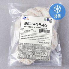 하늘푸드 골드고구마 돈까스 10개입 (냉동), 1.3kg, 1개