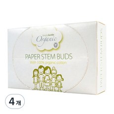 簡約溫和棉花棒, 200入, 4個