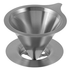 HARIO 金屬手沖咖啡濾杯 DMD-01-HSV, 混色, 1入