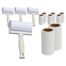 便攜式 T 型膠帶清潔手柄 + 2 個補充裝, 4組