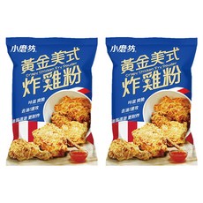 小磨坊 黃金美式炸雞粉, 1kg, 2包