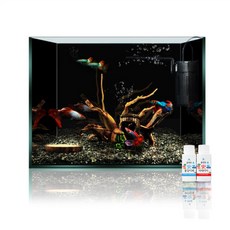 MOBYDICK Anpink 35超薄魚缸全套組 AP-350, 混合色, 1套