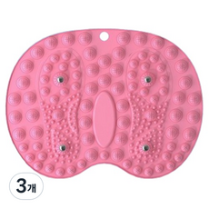 腳底穴位按摩墊 MH099 44 x 35 cm, 粉紅色, 3個