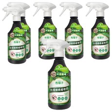 奇檬子 防蟑螂螞蟻噴劑 添加月桂葉精油 天然無毒配方 適用於居家環境, 500ml, 6瓶