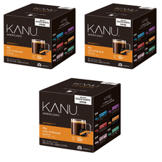 KANU 溫醇中焙黑咖啡膠囊, 16顆, 7.5g, 3盒