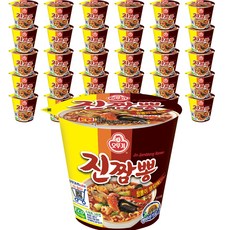 오뚜기 진짬뽕 작은컵 75g, 30개
