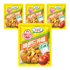 OTTOGI 不倒翁 佛蒙特咖哩粉 原味, 1kg, 4個