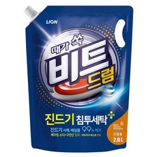 비트 때가쏙 진드기 드럼용 액상세제 리필, 2L, 1개