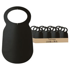 Tamsaa 一次性圍裙, 黑色, 100個