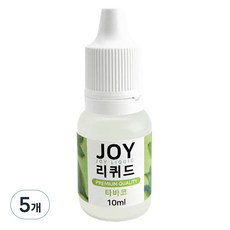 아로마조이 조이리퀴드 슬라임 향료 10ml, 5개, 타바코