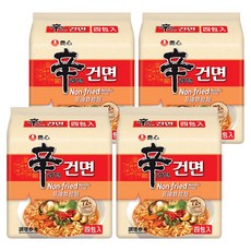 NONGSHIM 農心 非油炸辛拉麵 97g, 16包