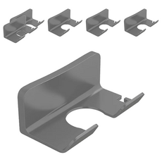 HOUDER 簡約吹風機架, 槍灰色, 6個