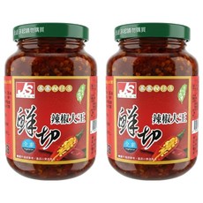 JI SUN 智珗食品 鮮切辣椒, 370g, 2罐