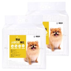 펫샵 스탠다드 반려동물 중형 배변패드 무향 18g, 100개입, 2개