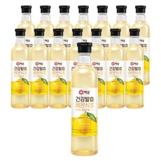 백설 건강발효 레몬식초, 800ml, 15개