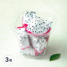 농협100 과일친구들 컵과일 용과, 160g, 1개입, 3개