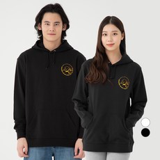 CARET 男女通用 寬鬆版 圖案 連帽T恤 Awesome