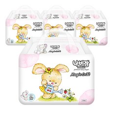 nabizam Magic Soft 黏貼型尿布 兒童通用, 160張, 中號(M)