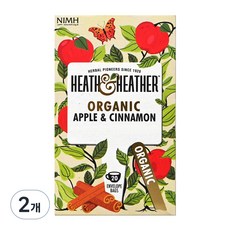 HEATH&HEATHER 蘋果肉桂草本茶包, 2.5g, 20包, 2盒