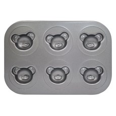 Betty's 焙蒂絲 六連熊頭烤盤, 1組