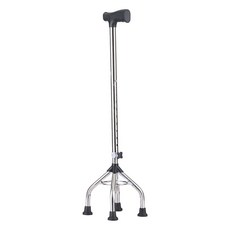 몽리코 효도 지팡이 노인 어르신 지팡이 실버, 혼합색상, 1개