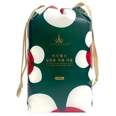 AMORTALS 爾木萄 植物纖維毛巾 加大加厚設計 高度吸水 可替代毛巾乾濕兩用更方便 適用於日常清潔、卸妝、濕敷等, 1包, 白色