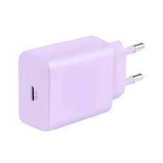 홈플래닛 25W PD 3.0 PPS 초고속 충전기, 퍼플, 1개