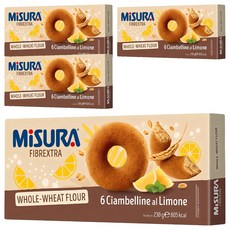 미주라 레몬 통밀 도넛츠, 230g, 4개