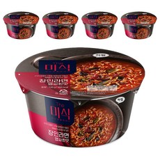 더미식 장인라면 맵싸한맛 컵라면 126g, 5개